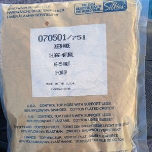 Natural 48-52 Hosiery